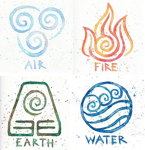 Air Fire Earth Water