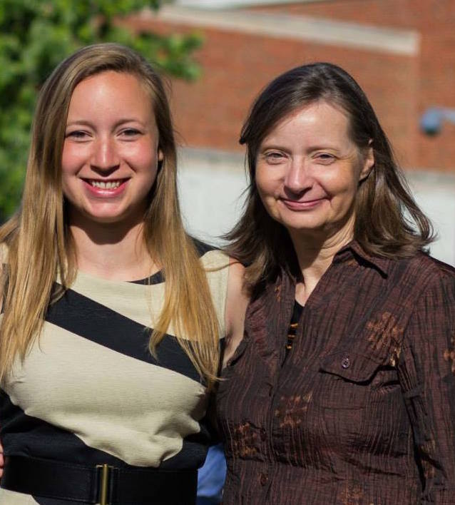 Elizabeth and mom