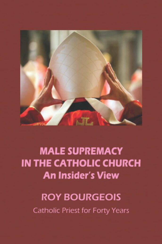 Image of the cover of Male Supremacy in the Catholic Church by Roy Bourgeois