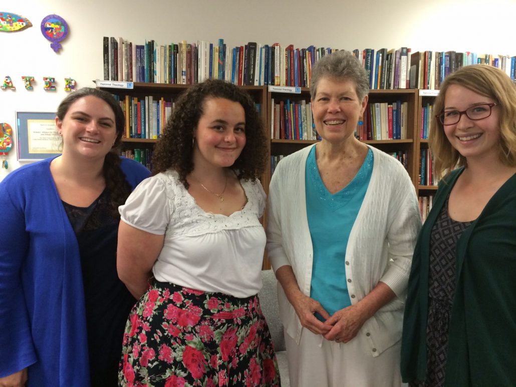 Cathy Jaskey, Jacqueline Small, Liz Thoman, and Ciara Chivers